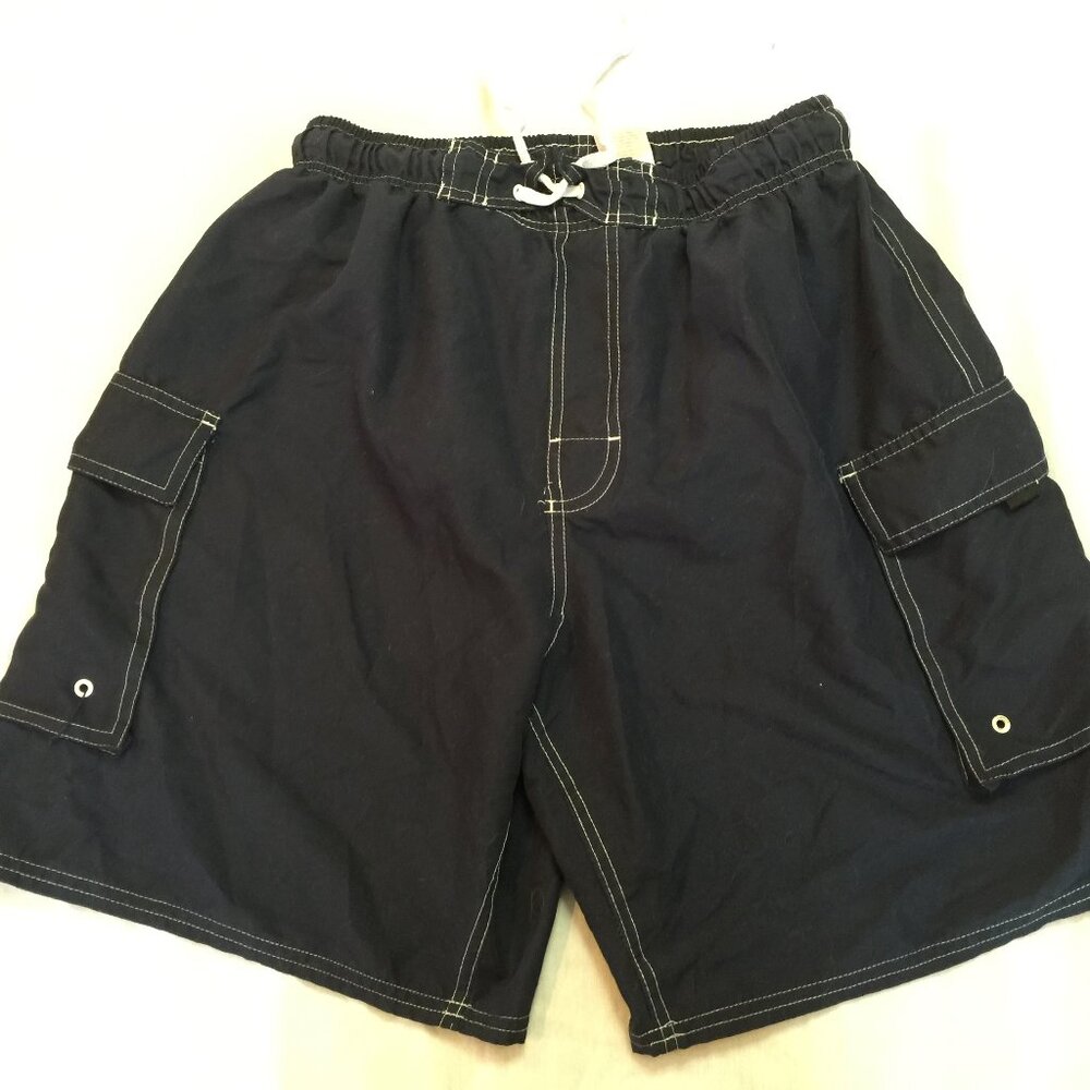 🦜  HAWAIIAN MENS SWIM CARGO SHORTS SIZE M 🦜